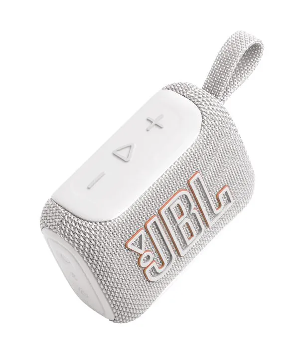 JBL GO 5 Bluetooth prenosni zvočnik, bel