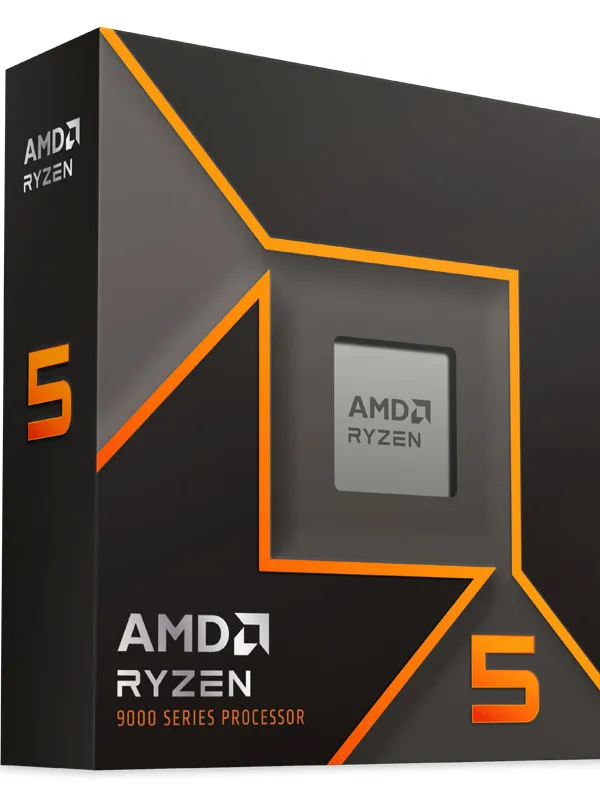 AMD Ryzen 5 9600X 3,9/5,4GHz 6c 38MB 65W AM5 brez hladilnika BOX procesor