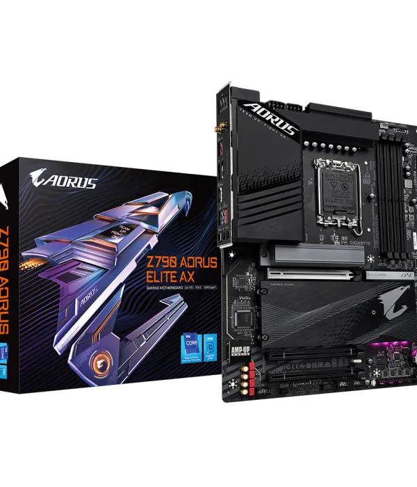 GIGABYTE Z790 AORUS ELITE AX, DDR5, SATA3, USB3.2Gen2x2, DP, 2.5GbE, WIFI 6E, LGA1700 ATX