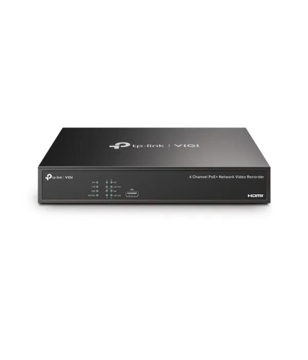 TP-LINK VIGI 4-kanalni PoE+ mrežni video snemalnik 24/7