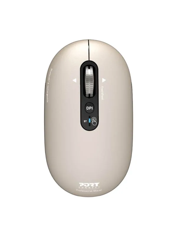 Miška PORT Bluetooth  Pure MAC Pearl Champagne