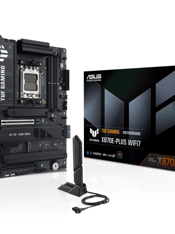 ASUS TUF GAMING X870E-PLUS WIFI7 AM5 DDR5 RGB gaming ATX osnovna plošča