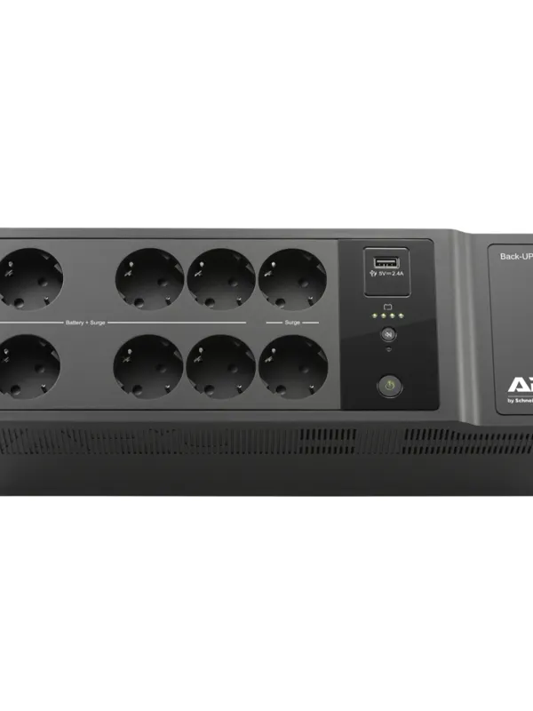 APC Back-UPS BE650G2-GR BE 650VA 400W 8xSchuko CEE7 USB prenapetostna zaščita razdelilec brezprekinitveno napajanje