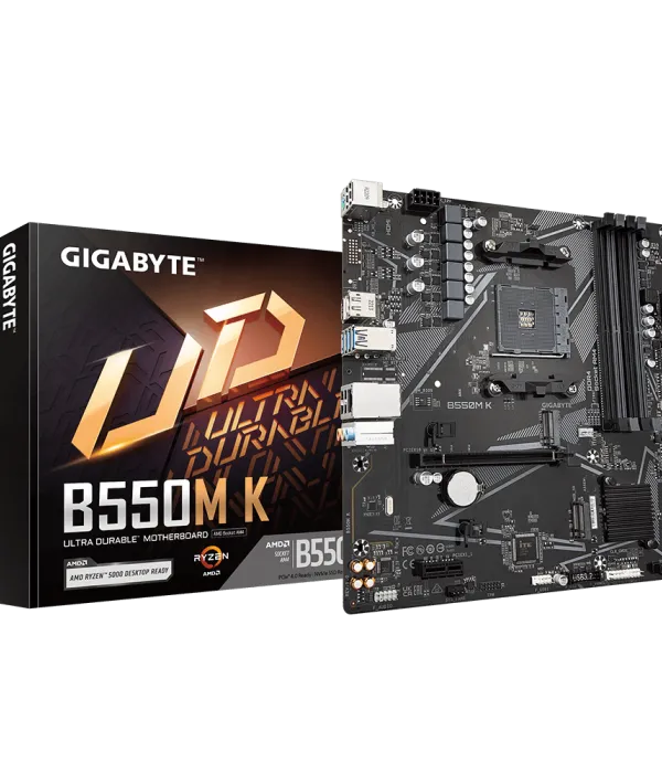 GIGABYTE B550M K, DDR4, SATA3, USB3.2Gen1, DP, AM4 mATX