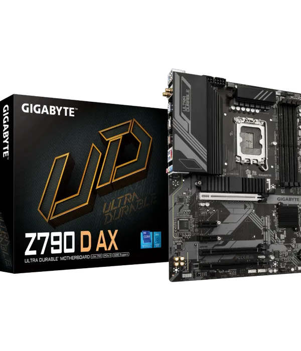 GIGABYTE Z790 D AX, DDR5, SATA3, USB3.2Gen2x2, DP, 2.5GbE, LGA1700 ATX