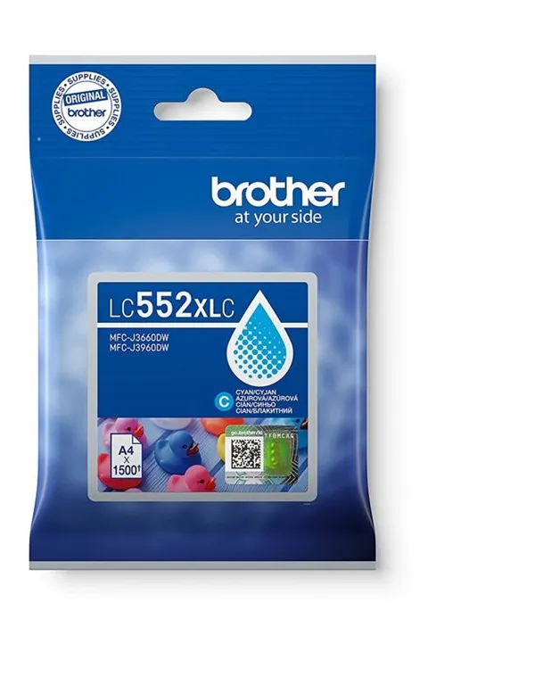 BROTHER LC552XLC ink cyan