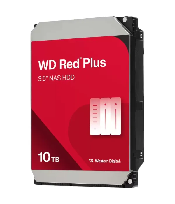 WD 10TB Red Plus 3,5" SATA 6Gb/s 7200rpm 512MB HDD disk