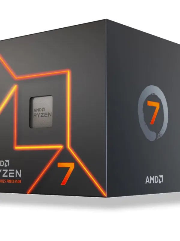 AMD Ryzen 7 7700 3,8/5,3GHz 32MB AM5 65W Wraith Prism hladilnik BOX procesor
