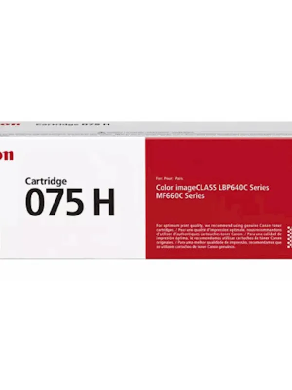 TONER CANON CRG-075YH Bk ČRN  ZA LBP64x, MF66x ZA 3.500 STRANI