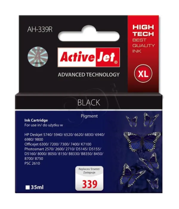 ActiveJet črno črnilo HP C8767EE 339