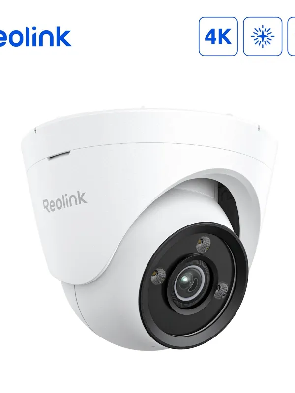 Reolink Ip Kamera serija P335X POE, 4K, 8MP, POE, ColorX, HDR, zaznavanje Vozil, oseb, živali.