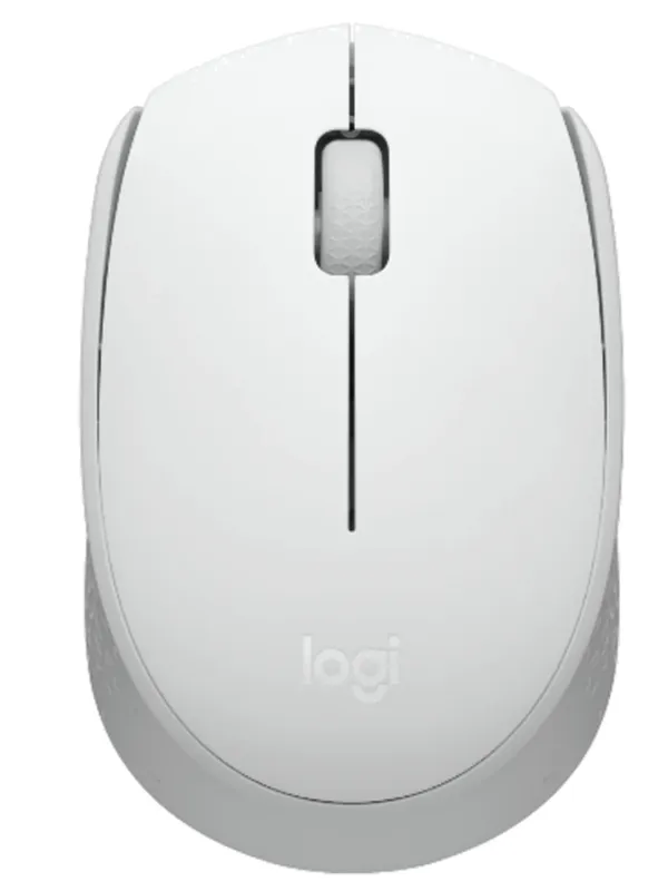 LOGITECH M171 brezžična bela optična miška