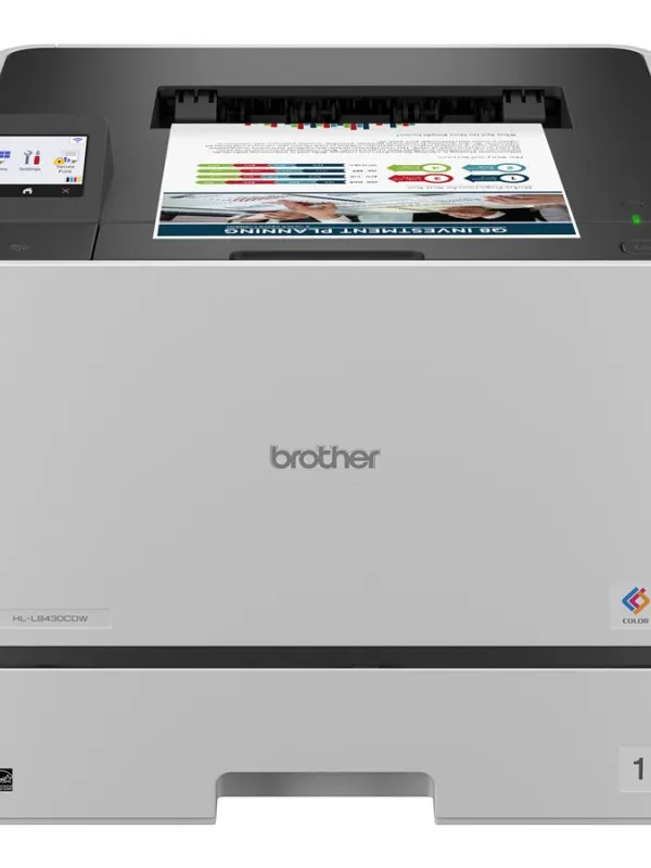 BROTHER HLL8430CDWYJ1 Professional Colour Laser Printer - Duplex Network WiFi LCD NFC 31ppm