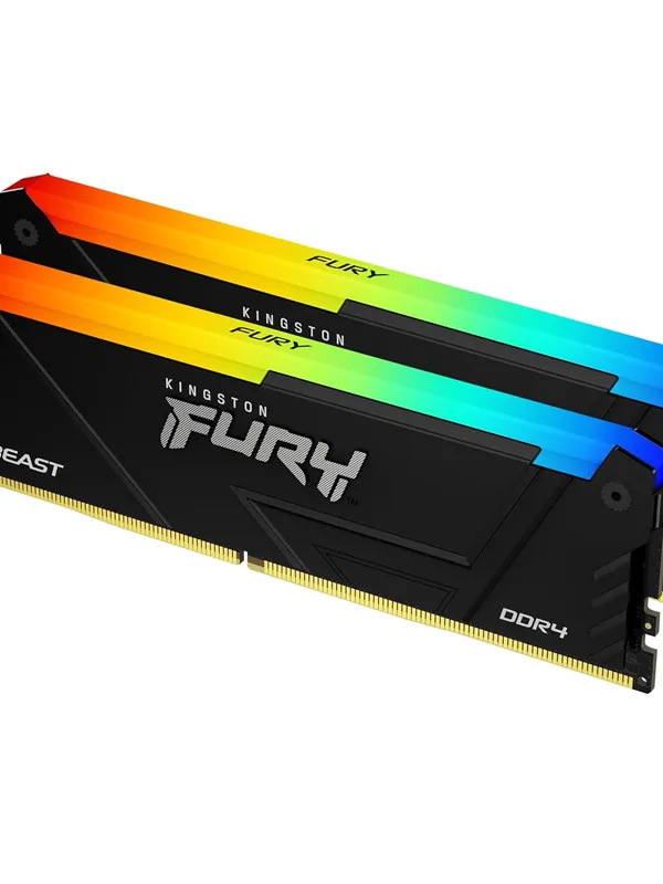KINGSTON Fury Beast 16GB (2x8GB) 3600MT/s DDR4 CL17 KF436C17BB2AK2/16 RGB ram pomnilnik