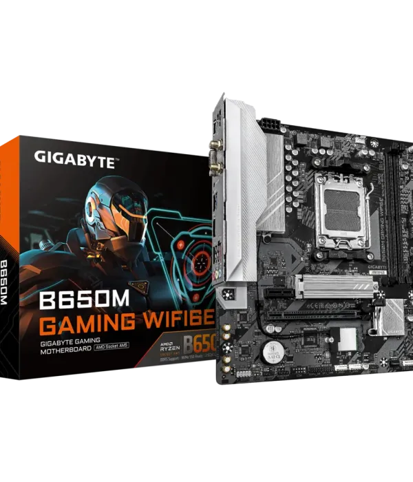 GIGABYTE B650M GAMING WIFI6E, DDR5, SATA3, USB3.2Gen1, HDMI, 2.5GbE, Wi-Fi 6E, AM5 mATX