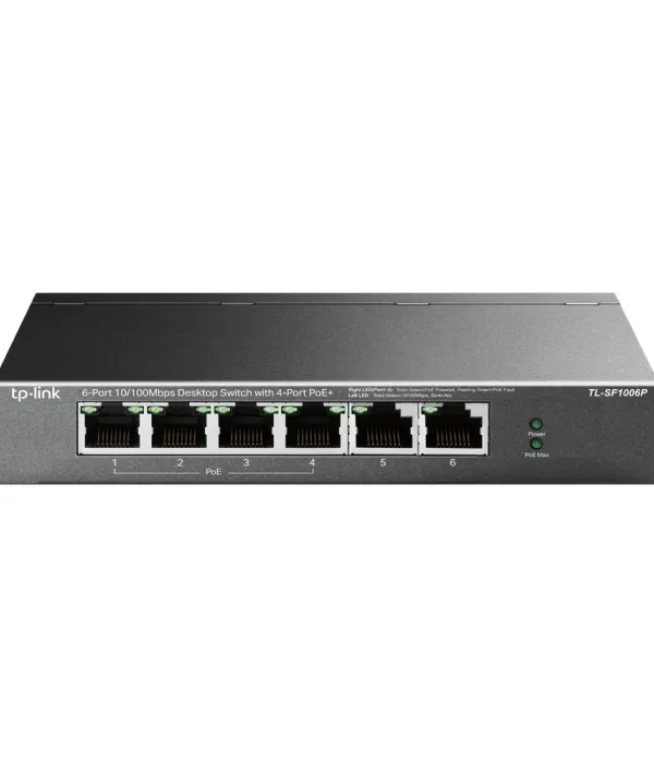 TP-LINK TL-SF1006P 6-port 10/100Mbps stikalo z 4-Port PoE+