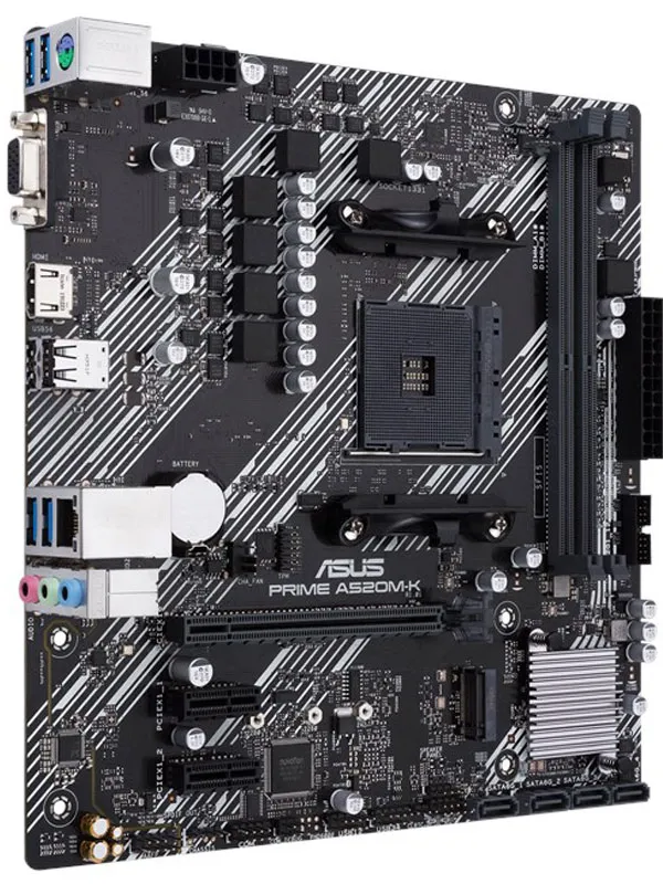 ASUS Prime A520M-K AM4 DDR4 USB 3.2 Gen1 mATX osnovna plošča