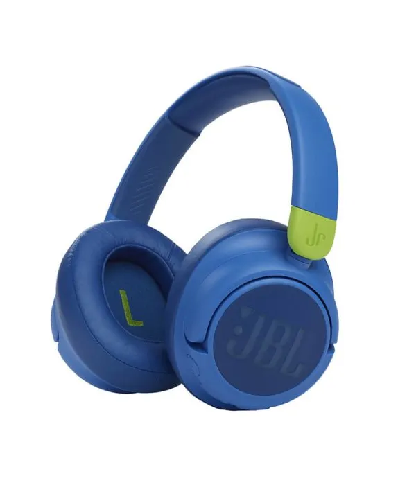 JBL JR460NC Bluetooth otroške naglavne brezžične slušalke, modre