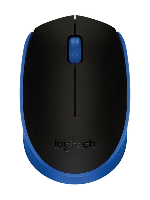 LOGITECH M171 brezžična modra optična miška