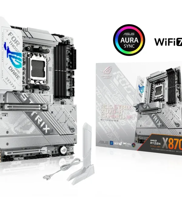 ASUS ROG STRIX X870-A GAMING WIFI, DDR5, SATA3, USB4, DP, 2.5GbE, WiFi 7, AM5 ATX