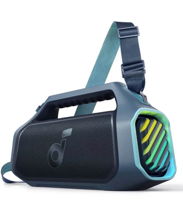 Anker Soundcore BOOM 2 Plus BT 6.0 prenosni Bluetooth zvočnik, moder