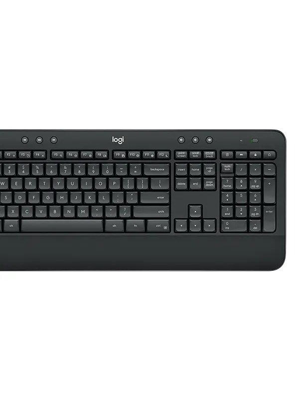 LOGITECH MK545 ADVANCED brezžična črna slo tisk tipkovnica + miška