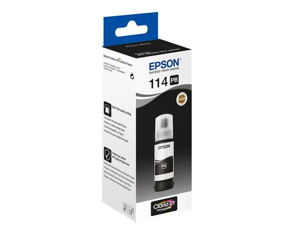 EPSON 114 EcoTank Photo Black ink bottle