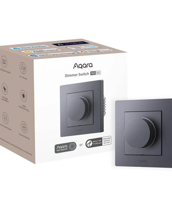 AQARA zatemnilno stikalo H2 (KD-R01D-G), sivo