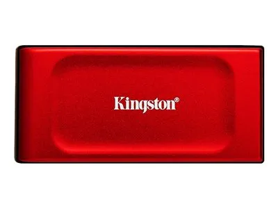 KINGSTON XS1000R 2TB SSD Pocket-Sized USB 3.2 Gen 2 External Solid State Drive Red