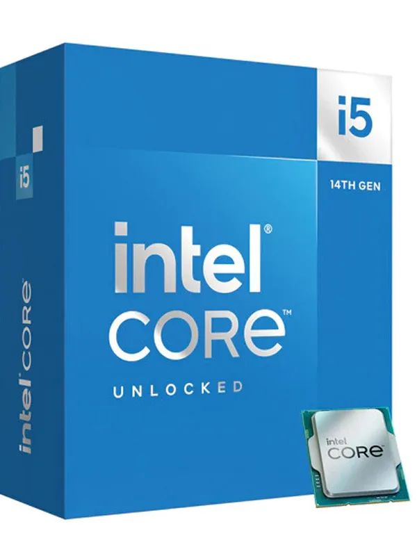 INTEL Core i5-14600K 2,6/5,3GHz 24MB LGA1700 125W UHD770 brez hladilnika BOX procesor