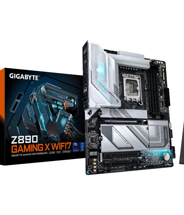 GIGABYTE Z890 GAMING X WIFI7, DDR5, SATA3, USB4, DP, 2.5GbE, WIFI 7, LGA1851 ATX