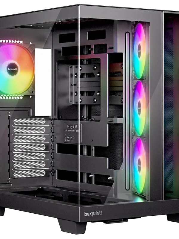 BE QUIET! Light Base 500 LX (BGW85) midi-ATX RGB okno črno ohišje