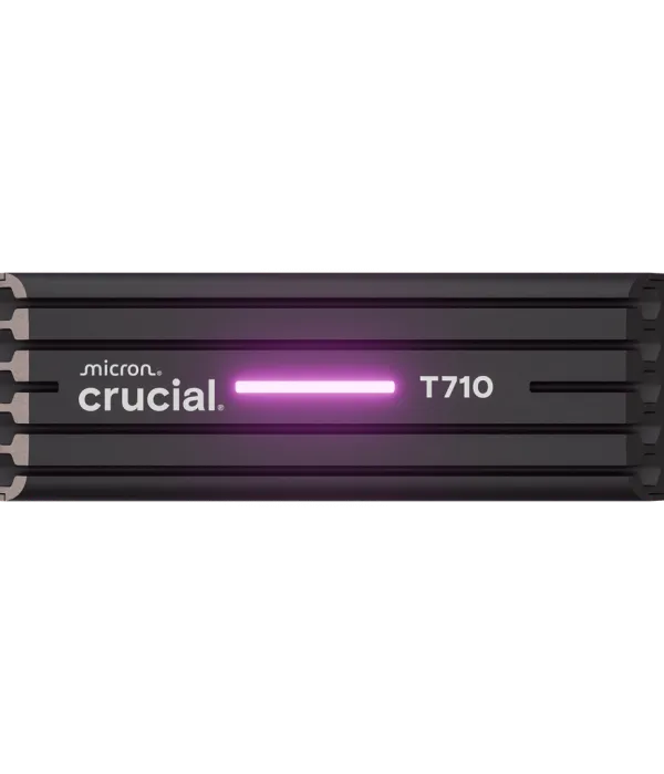 Crucial T710 1TB PCIe Gen5 NVMe 2280 M.2 SSD s hlajenjem