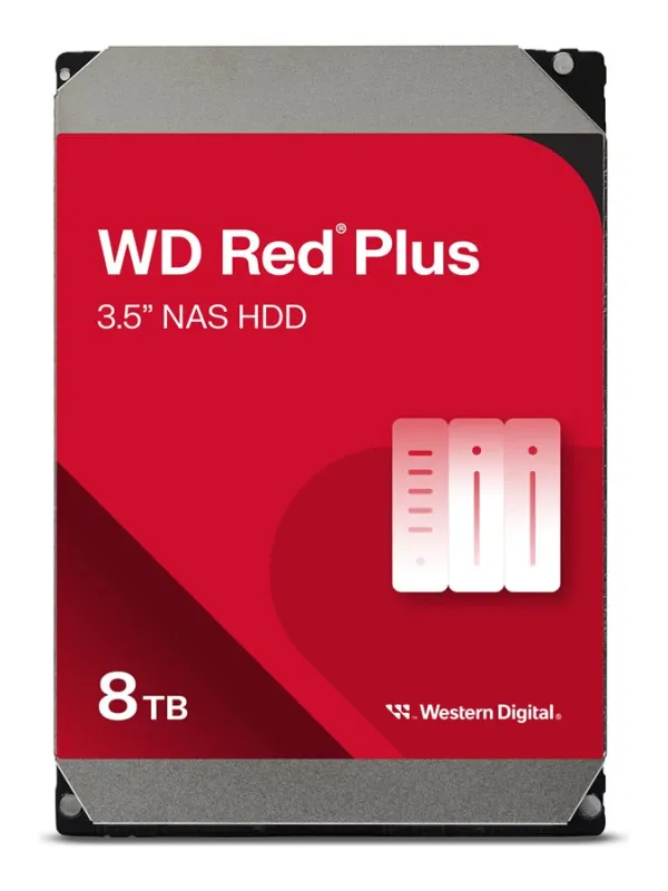 WD Red Plus 8TB SATA 6Gb/s HDD Desktop