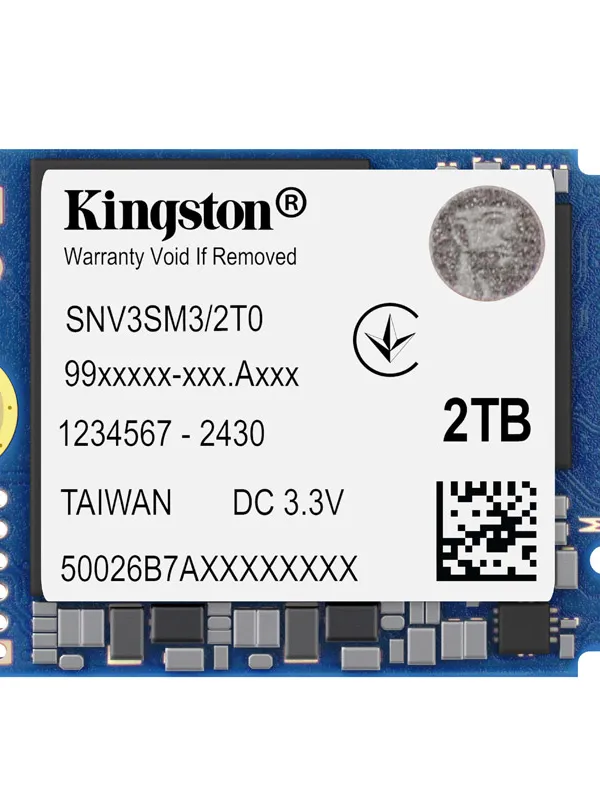 KINGSTON NV3 2TB M.2 PCIe 4.0 NVMe 2230 SSD SNV3SM3/2T0