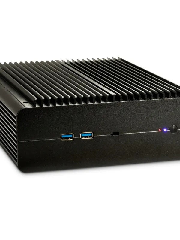 INTER-TECH Mini ITX IP-60 črno ohišje