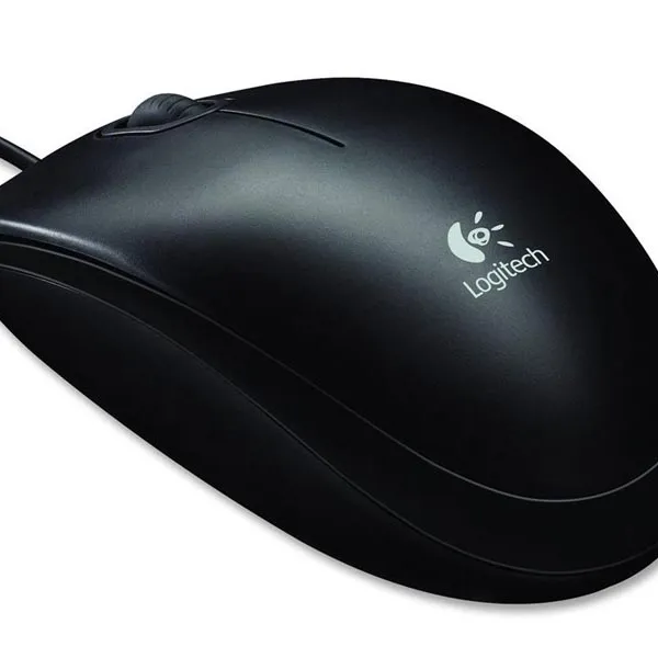 LOGITECH B100 USB optična črna miška
