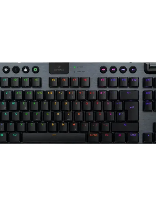 LOGITECH G915 X LIGHTSPEED TKL Tactile brezžična RGB mehanska gaming slo črna tipkovnica