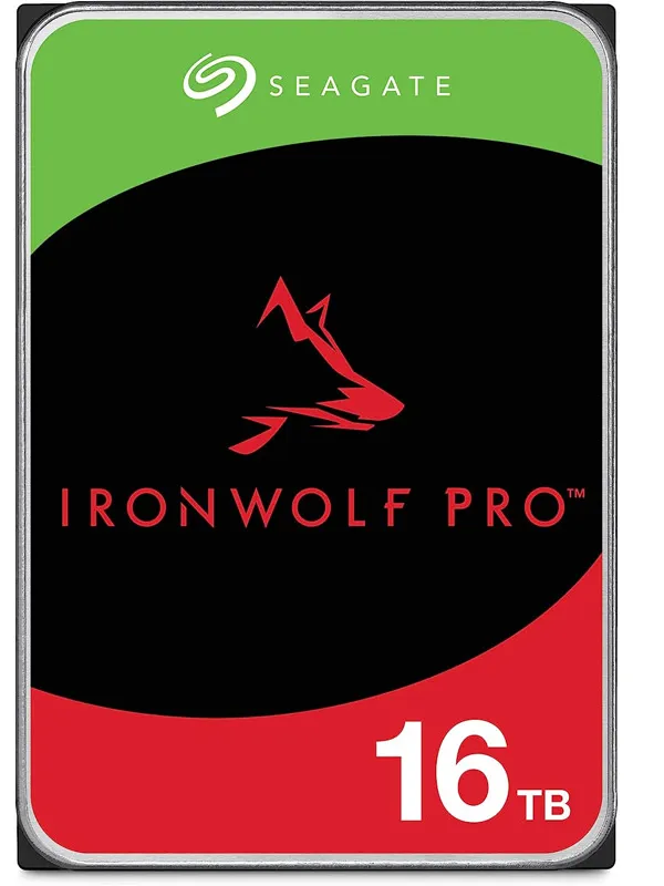 SEAGATE IronWolf PRO NAS 16TB 3,5" SATA3 256MB 7200rpm trdi disk ST16000NT001