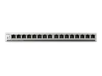 ZYXEL GS1100-16EPS Slimline Unmanaged + PoE+ 135W 16 port Gigabit Unmanaged + Switch