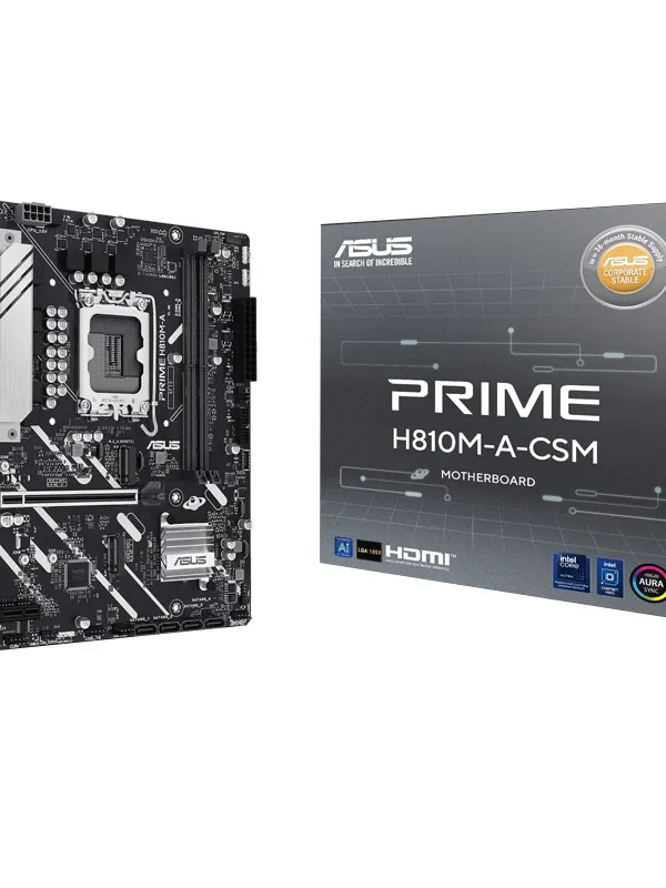 ASUS Prime H810M-A-CSM DDR5 mATX osnovna plošča