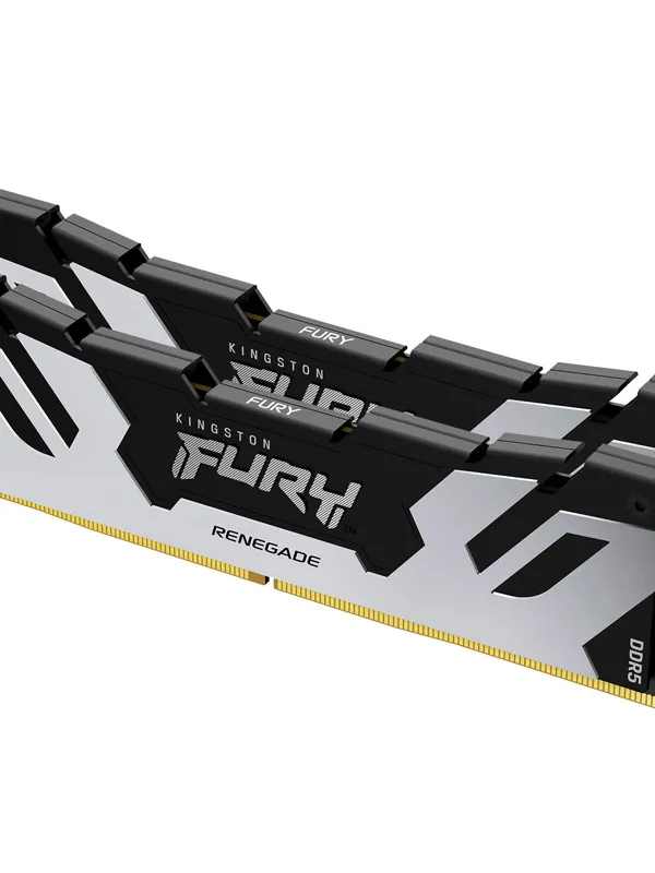 KINGSTON Fury Renegade Silver 32GB (2x16GB) 6400MT/s DDR5 CL32 XMP KF564C32RSK2-32 RGB ram pomnilnik