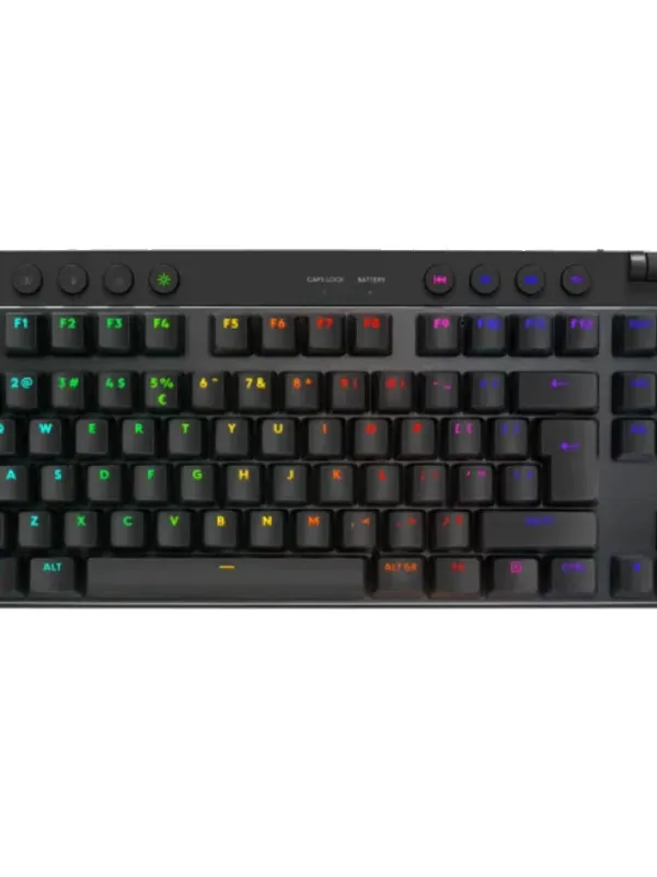LOGITECH PRO X TKL LIGHTSPEED brezžična RGB Tactile mehanska gaming slotisk črna tipkovnica