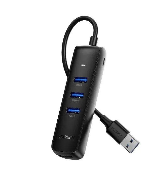Ugreen USB 3.0 4-portni USB hub, 1M - Box