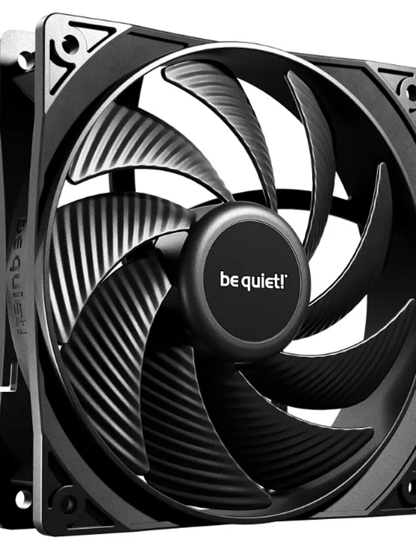 BE QUIET! Pure Wings 3 High-speed (BL106) 120mm 4-pin PWM črn ventilator