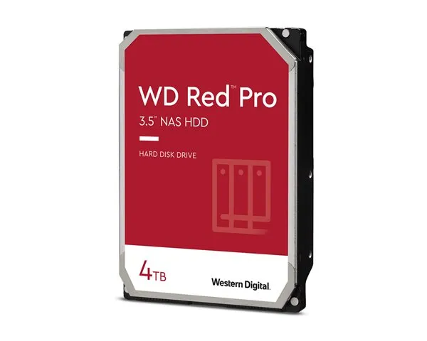 WD Red Pro 4TB 6Gb/s SATA HDD 3.5inch