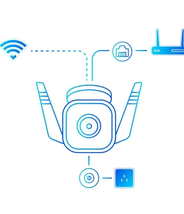 TP-link zunanja wi-fi varnostna kamera Tapo C310