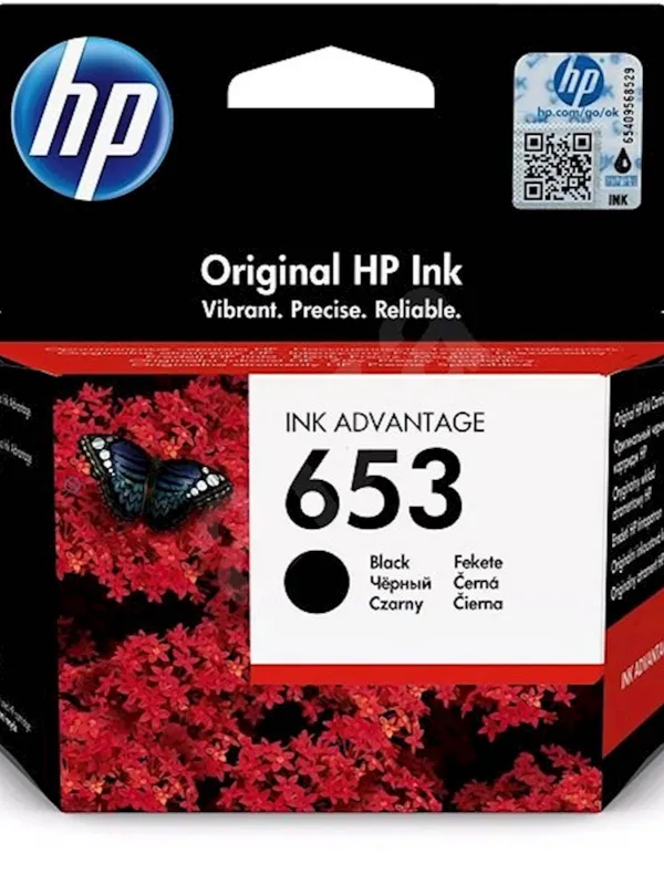 ČRNILO HP ČRNO 653 ZA ZA DJ PLUS 6000/6400/6475 ZA 360 STRANI