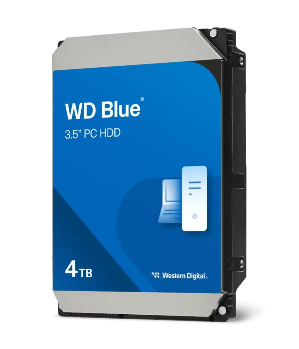 WD 4TB Blue 3,5" SATA 6Gb/s 5400rpm 128MB HDD disk